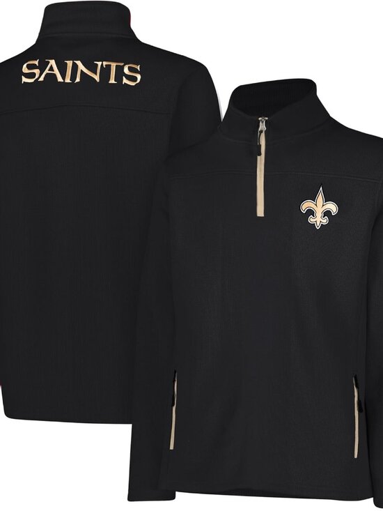 Other - Men's NFL Official Super Soft Quarter-Zip Sweatshirt with Zipper Pockets